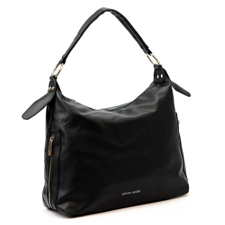 Torebka torebki skórzana skóra ekologiczna Pierre Cardin damska