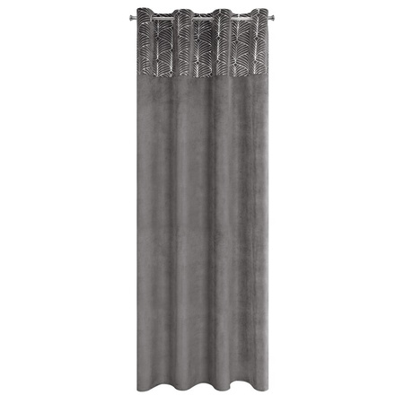 ZASŁONA GOTOWA LINDI 140 X 250 CM GRAFITOWY