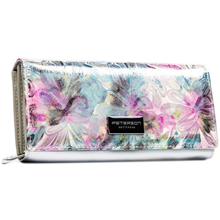 Portfel damski skóra naturalna skórzany Peterson