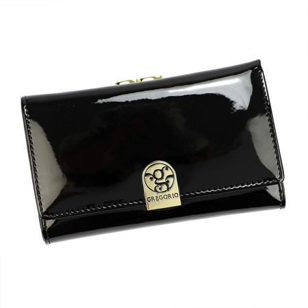 Portfel damski skórzany skóra naturalna Gregorio