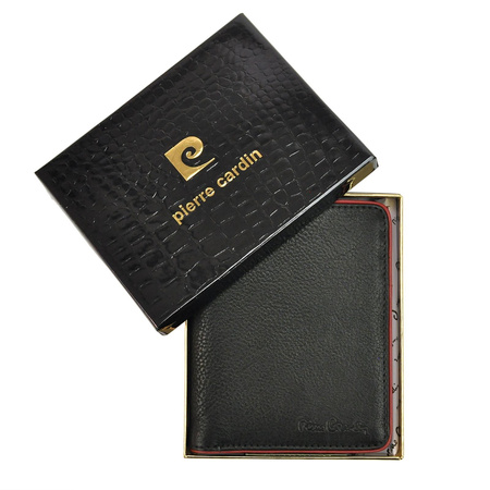Portfel męski skórzany skóra naturalna Pierre Cardin