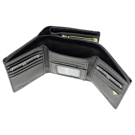 Portfel damski skóra naturalna skórzany Gregorio 