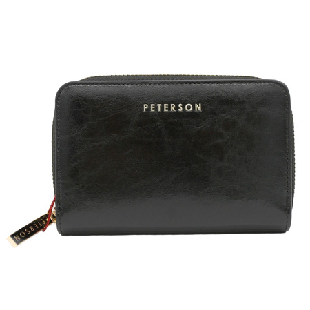 Portfel damski skórzany skóra naturalna  Peterson