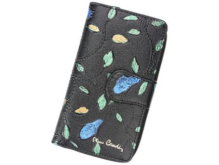 Portfel damski skórzany skóra naturalna Pierre Cardin