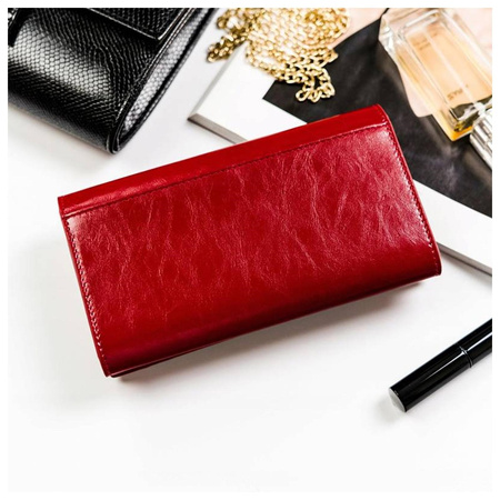 Portfel damski skórzany skóra naturalna  Peterson