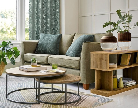 ZASŁONA GOTOWA LIVIA 140 X 250 CM OLIWKOWY