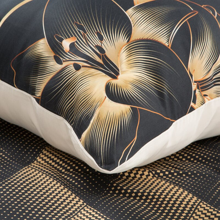 Komplet pościeli z makosatyny z nadrukiem