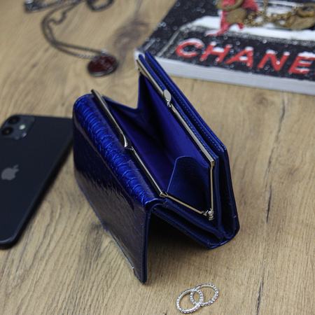 Portfel damski skórzany skóra naturalna Gregorio 