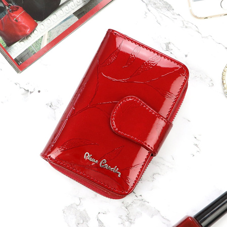 Portfel damski skóra naturalna skórzany Pierre Cardin