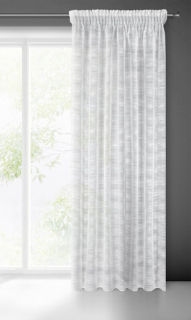 FIRANA GOTOWA ASTERA NA TAŚMIE 140 X 270 CM BIAŁY