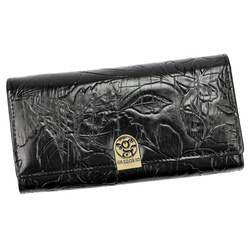 Portfel damski skóra naturalna skórzany Gregorio