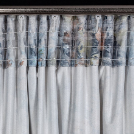 ZASŁONA GOTOWA MARISA NA TAŚMIE 140 X 270 CM BIAŁY