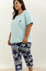 Piżama Kristen 3366 2XL-3XL piżama damska 