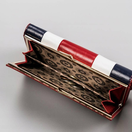 Portfel damski skóra naturalna skórzany Peterson