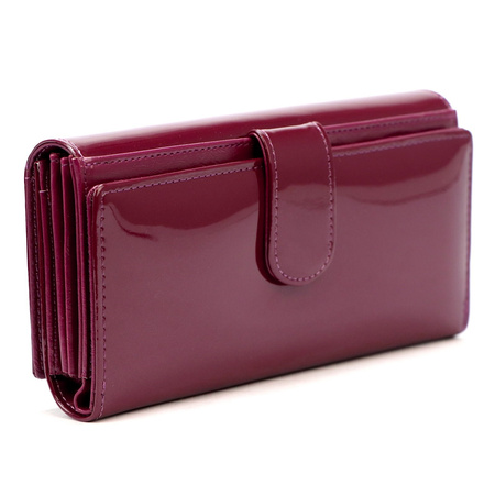 Portfel damski skóra naturalna + skóra ekologiczna Pierre Cardin