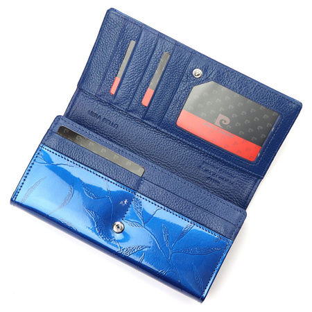 Portfel damski skórzany skóra naturalna Pierre Cardin 