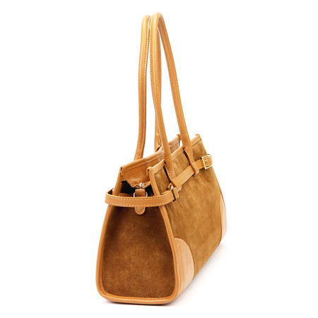 Torebka torebki skórzana damska skóra naturalna Luka