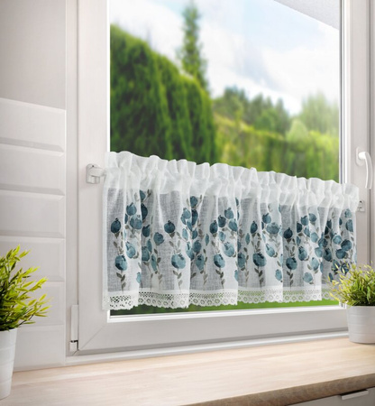 FIRANA GOTOWA POLA 150 X 30 CM BIAŁY