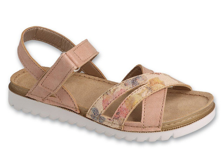 Befado - Obuwie dziecięce sandałki dla dziewczynki 