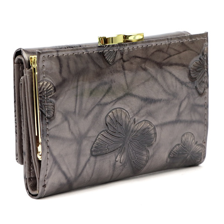 Portfel damski skórzany skóra naturalna Gregorio 