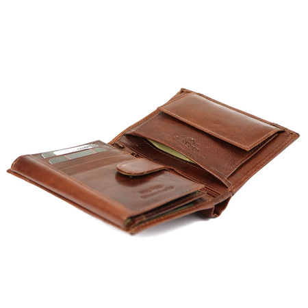 Portfel męski skórzany skóra naturalna Charro 