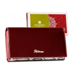 Portfel damski skórzany skóra naturalna  Peterson