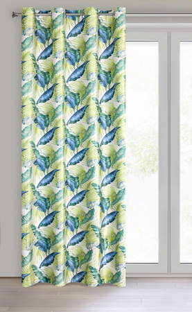 ZASŁONA GOTOWA BONNIE 140 X 250 CM ZIELONY
