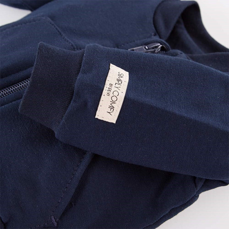 BLUZA SIMPLY COMFY ROZP GRANAT