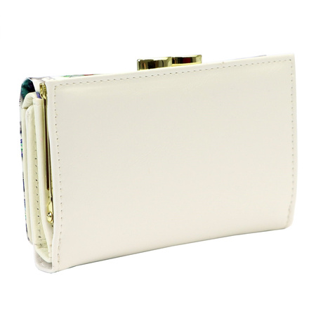 Portfel damski skórzany skóra naturalna + skóra ekologiczna Gregorio