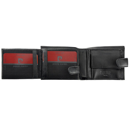 Portfel męski skórzany skóra naturalna Pierre Cardin