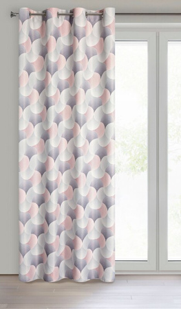 ZASŁONA GOTOWA ASETA 140 X 250 CM SZARY