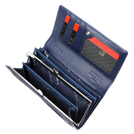 Portfel damski skórzany skóra naturalna Pierre Cardin