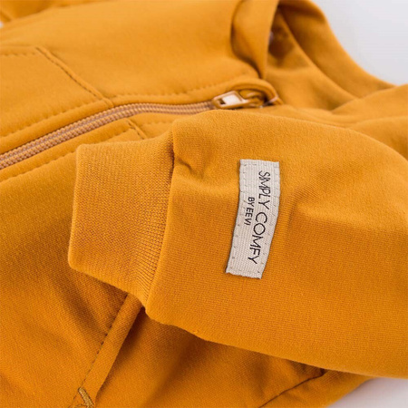 BLUZA SIMPLY COMFY ROZP MIODOWY 