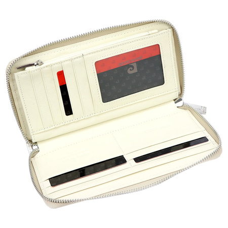 Portfel damski skórzany skóra naturalna Pierre Cardin