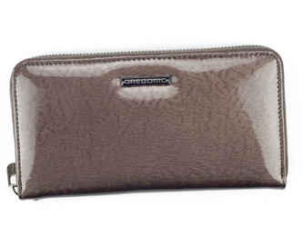 Portfel damski skórzany skóra naturalna Gregorio