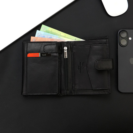 Portfel męski skórzany skóra naturalna Pierre Cardin