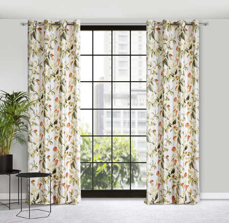 ZASŁONA GOTOWA ALEA 140 X 250 CM BIAŁY