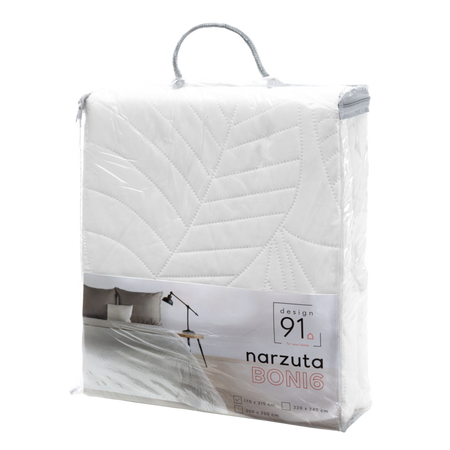 NARZUTA D91 BONI 6 170 X 210 CM BIAŁY