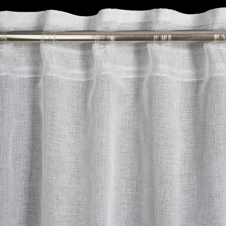 ZASŁONA GOTOWA DOLLY NA TAŚMIE 140 X 270 CM BIAŁY