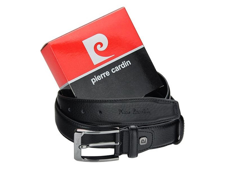 Pasek męski skórzany skóra naturalna Pierre Cardin 