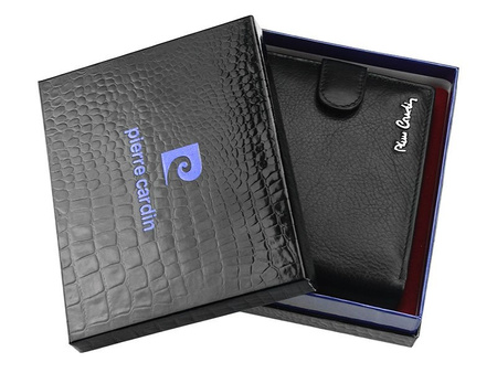 Portfel męski skórzany skóra naturalna Pierre Cardin