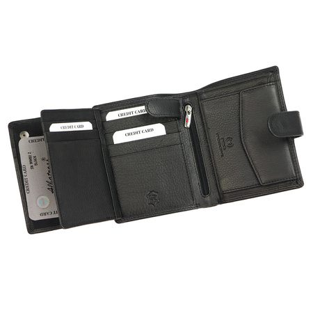 Portfel męski skórzany skóra naturalna Albatross