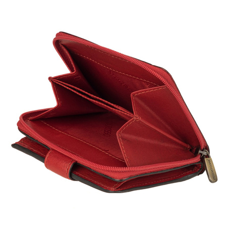 Portfel damski skórzany skóra naturalna Mato Grosso 