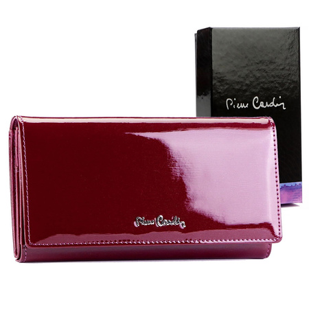 Portfel damski skórzany skóra naturalna Pierre Cardin 