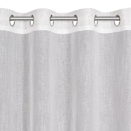 FIRANA GOTOWA AMIRA 140 X 250 CM BIAŁY