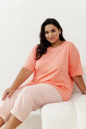 Piżama Eloise 3375 2XL-3XL piżama damska 