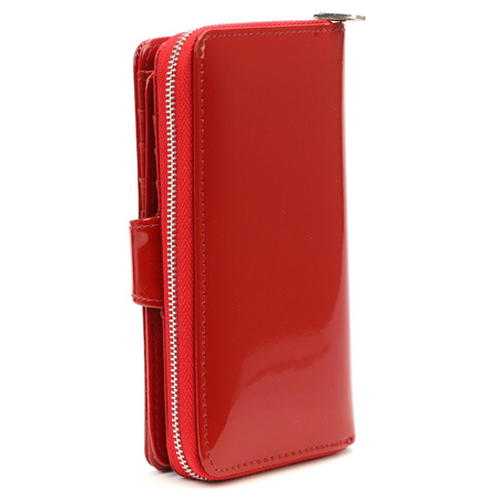 Portfel damski skóra naturalna + skóra ekologiczna Pierre Cardin