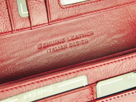 Portfel damski skórzany skóra naturalna Gregorio 