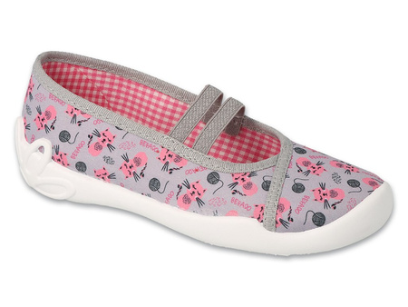 Befado - Obuwie dziecięce balerinki dla dziewczynki 