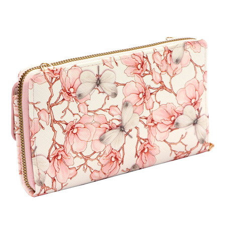 Portfel damski skórzany skóra ekologiczna Cavaldi 